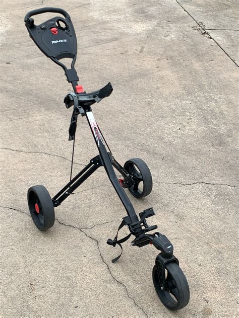 top flite push golf cart.